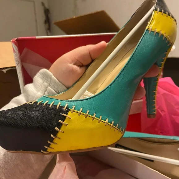New multicolor Chinese laundry heels Msrp $40 - Picture 5 of 10